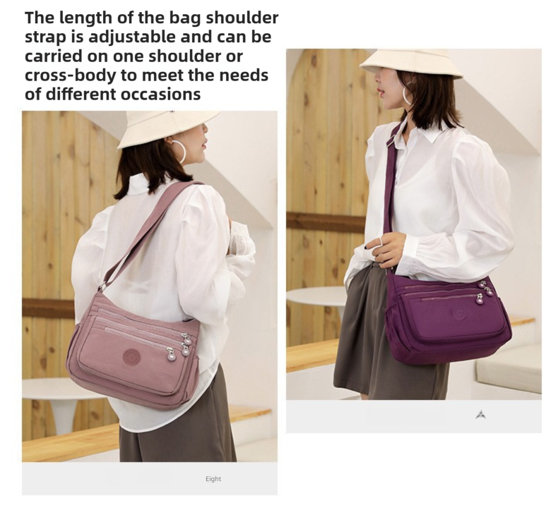 The Mia Everyday Crossbody – Light Blue