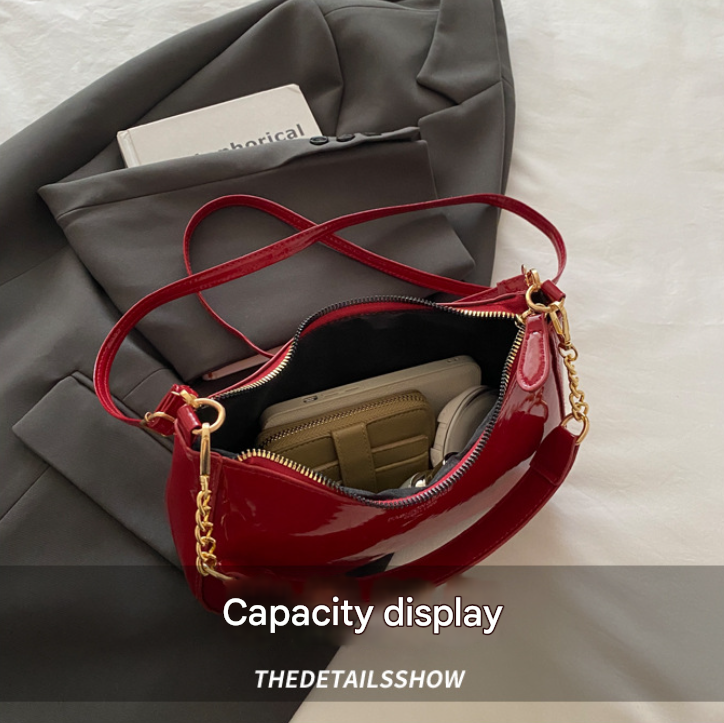 The Chloe Charm Crossbody – Red